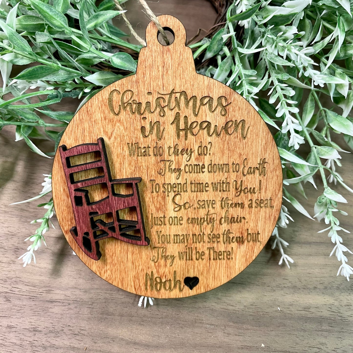 Christmas in Heaven Ornament – LIFT Workshop